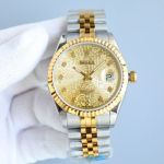 TW Factory ROLEX 904L Steel Log  39MM Gold Watch